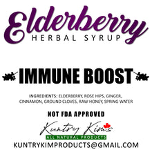 Load image into Gallery viewer, Elderberry Syrup Immune Boost
